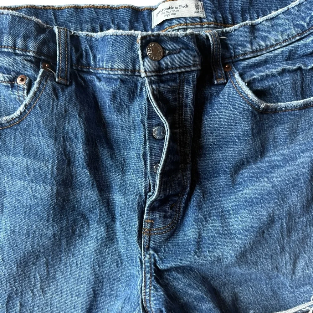 Abercrombie & Fitch The Dad Short High Rise Shorts Sz‎ 33